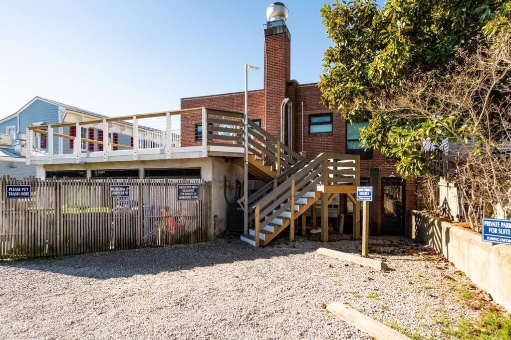 Why Knot Getaway...Rooftop With Waterview! Unit D Beaufort Exterior photo