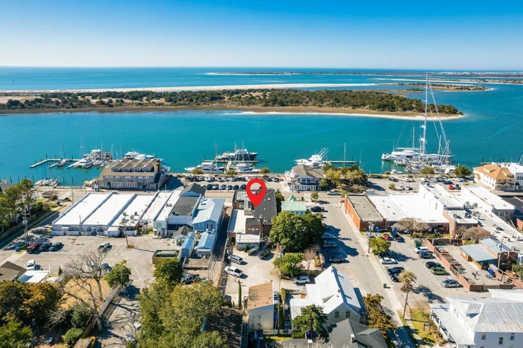 Why Knot Getaway...Rooftop With Waterview! Unit D Beaufort Exterior photo