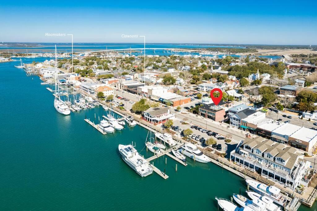 Why Knot Getaway...Rooftop With Waterview! Unit D Beaufort Exterior photo